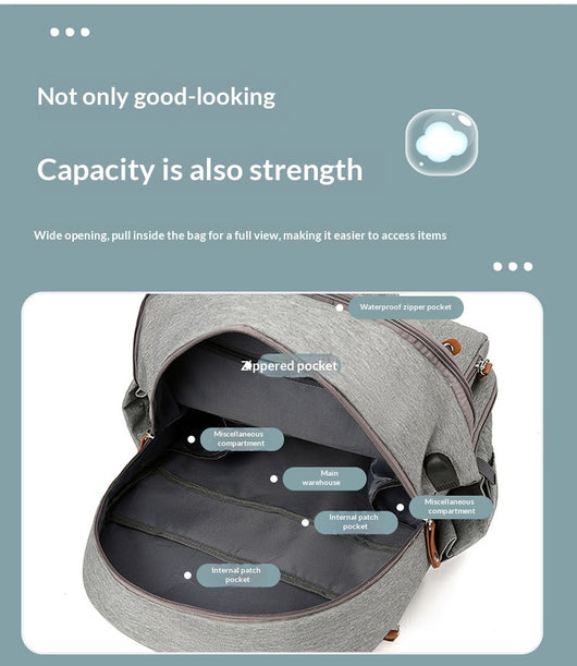 Bolsa Organizadora para Carrito con Carga USB y Compartimentos Secos y Húmedos - Image 30