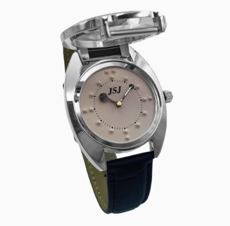 Reloj Redondo Táctil con Flip - Lectura al Tacto - Image 11