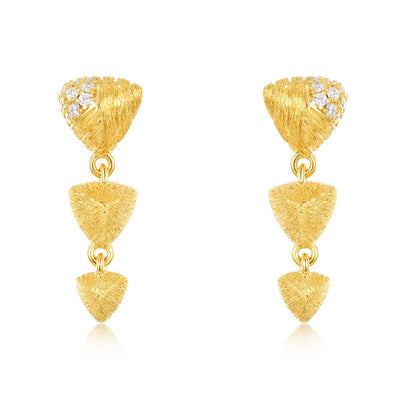 Aretes de Plata S925 Tejida a Mano con Borla Etérea y Delicada - Image 10