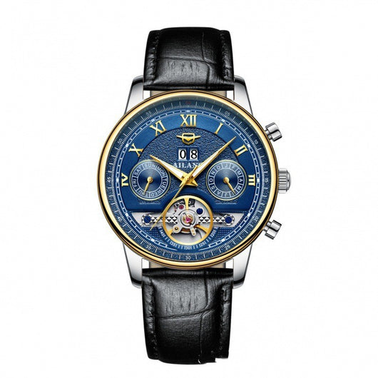 Reloj Automático para Hombre con Fases Lunares y Diseño Empresarial - Image 32