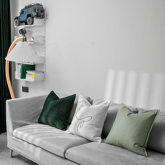 Cojín Decorativo Nordic Lujo Verde Fresco para Sala de Estar