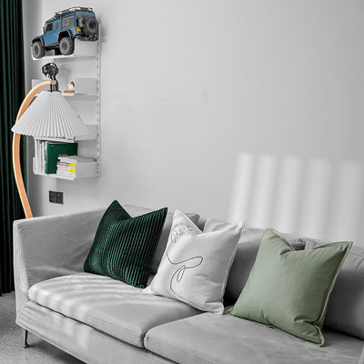 Cojín Decorativo Nordic Lujo Verde Fresco para Sala de Estar