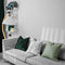 Cojín Decorativo Nordic Lujo Verde Fresco para Sala de Estar