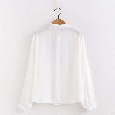 Blusa Chiffon Estilo Japonés - Rejuvenecedora y Versátil - Image 9
