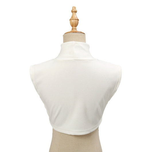 Cuello Desmontable Blanco para Mujer - Accesorio de Moda Suave - Image 5