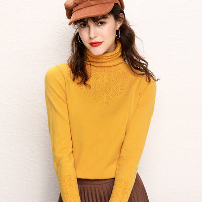 Suéter Cuello Alto Texturizado Oversize - Image 16