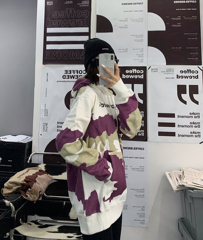 Sudadera con Capucha Oversize de Manga Larga - Estilo Europeo Casual - Image 10
