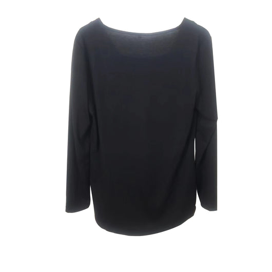 Blusa Plisada Cuello Cuadrado Manga Larga Talla Grande Algodón Imitación - Image 23
