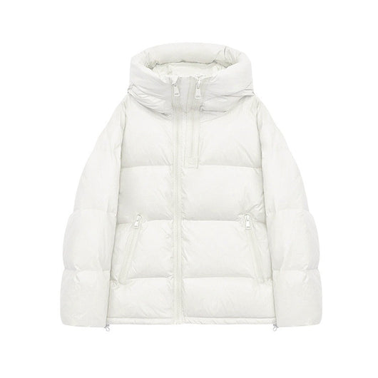 Chaqueta de Plumón Blanco Estilo Coreano - Image 13