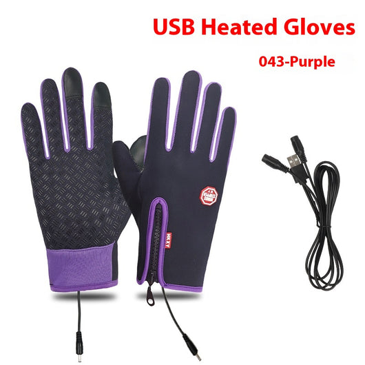 Guantes Calefactores USB con Calor Eléctrico para Invierno - Impermeables y Antideslizantes - Image 11