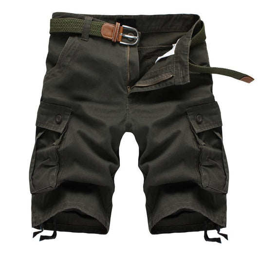 Pantalones Cortos Cargo con Múltiples Bolsillos - Image 9
