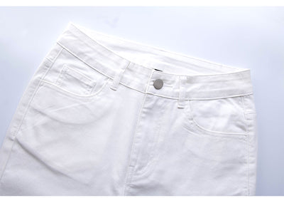 Pantalones Acampanados Ajustados de Color Sólido para Otoño - Image 11