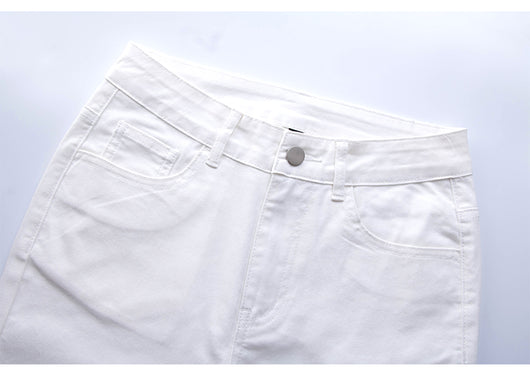 Pantalones Acampanados Ajustados de Color Sólido para Otoño - Image 11