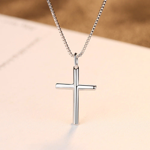 Collar Colgante de Plata S925 Diseño Minimalista