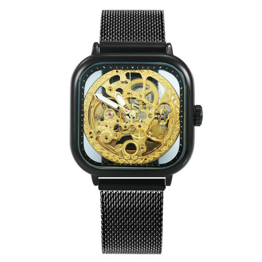 Reloj Automático Cuadrado para Hombre - Movimiento Mecánico de Precisión - Image 21