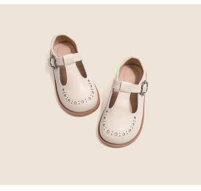 Zapatos de Cuero para Niñas Princesa con Suela Antideslizante - Image 12