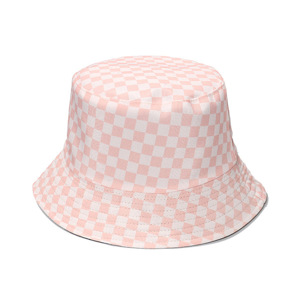 Gorro Pescador Cuadros Blanco y Negro - Estilo Clásico Versátil