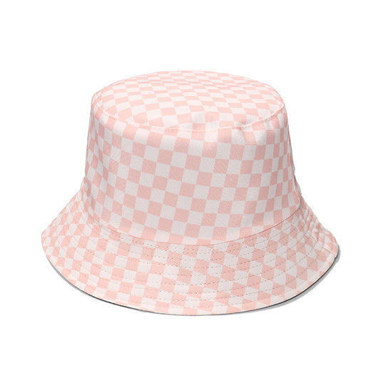 Gorro Pescador Cuadros Blanco y Negro - Estilo Clásico Versátil