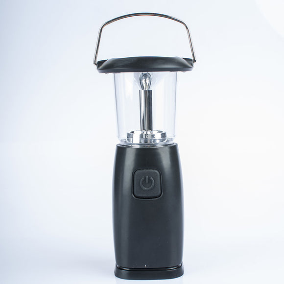 Linterna Solar Recargable con Manivela Manual