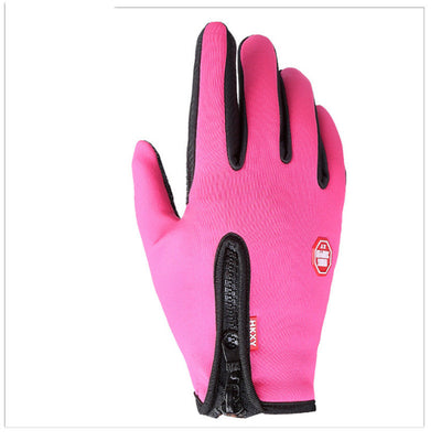Guantes Táctiles para Montaña, Esquí y Ciclismo con Cremallera - Image 3