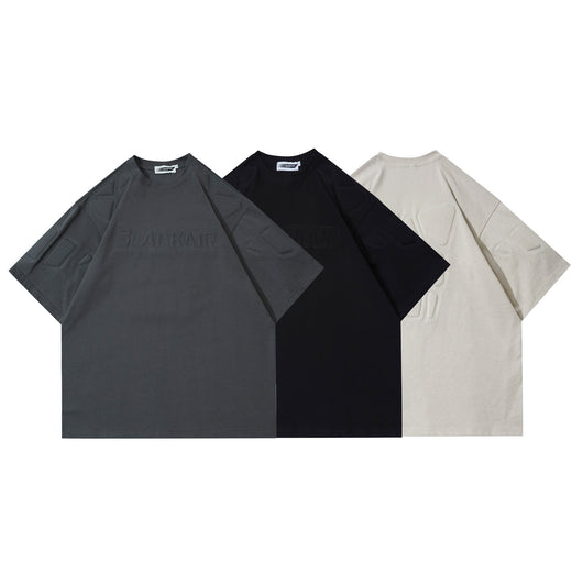 Camiseta Holgada de Algodón Puro para Hombre - Corte Casual Clásico - Image 9