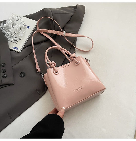 Bolso Bandolera de Moda para Mujer - Bolsa Bucket Portátil - Image 16