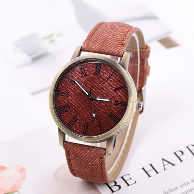 Reloj de Cuarzo para Mujer con Correa Denim Casual - Image 15