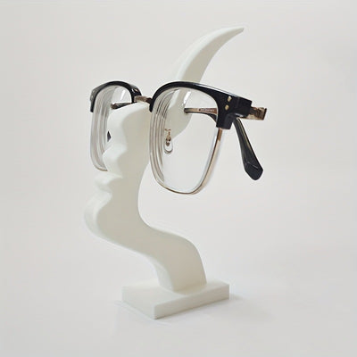 Soporte Decorativo con Gafas Perfil Humano - Ornamento de Escritorio - Image 3
