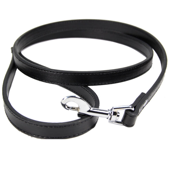 Correa de Cuero PU para Perros y Gatos - Cadena Resistente y Elegante - Image 4