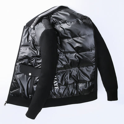 Chaqueta de Plumón Invernal para Hombre de Mediana Edad - Image 7