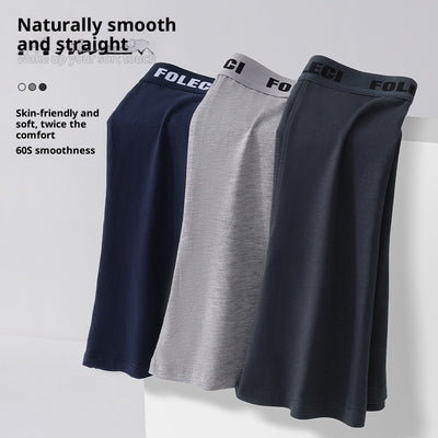 Boxer Briefs Deportivos Alargados para Hombre - Algodón Puro Transpirable