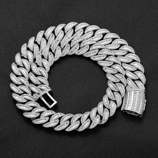 Cadena Cubana Miami 15mm-20mm Chapada en Oro Real con Cierre Tipo Buckle - Image 45
