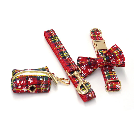 Arnés Navideño para Perros con Correa de Tracción y Bolsa Trasera - Image 2