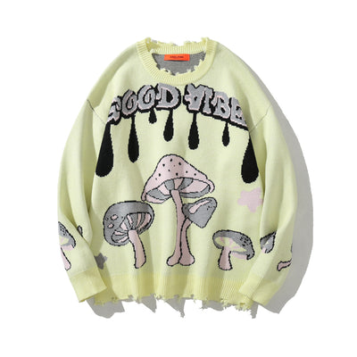 Suéter Urbano Casual con Estampado - Pullover Tejido Cómodo - Image 12