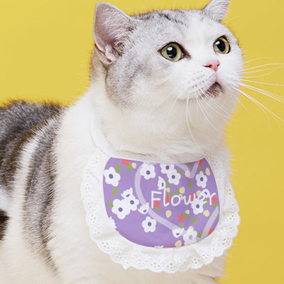 Babero Collar Toalla Saliva para Gatos - Accesorios Felinos Adorables - Image 12