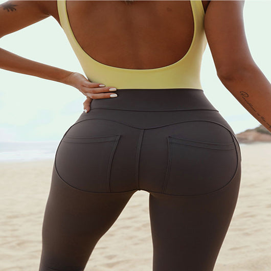 Enterizo de Yoga para Mujer con Espalda Descubierta - Image 5