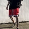 Pantalones de Básquetbol con Malla y Cordón Ajustable