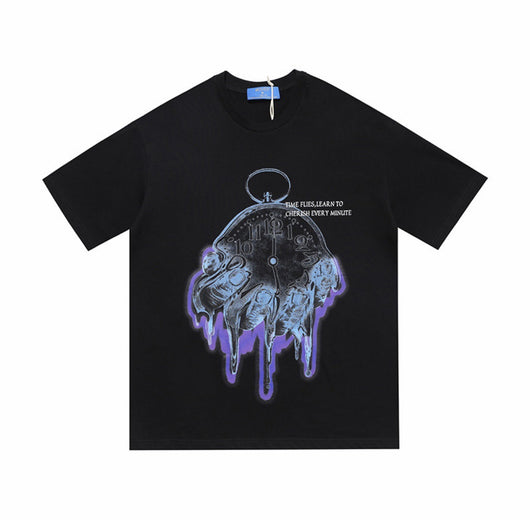 Remera Streetwear Gráfica Time Flies para Hombre - Image 2