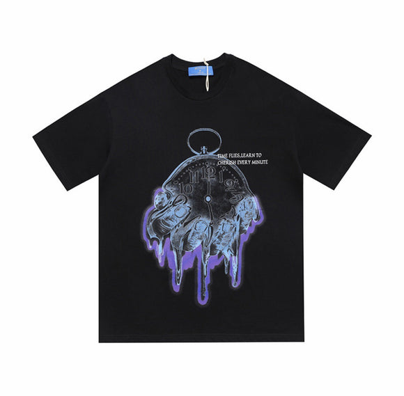 Remera Streetwear Gráfica Time Flies para Hombre