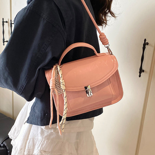 Bolso Bandolera Cuadrado Retro Portátil para Mujer