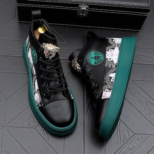 Tenis Casuales de Hombre con Diseño Estampado Versátil - Image 2