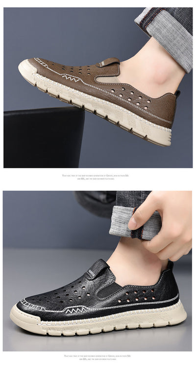 Zapatos Casuales Transpirables con Diseño Calado para Hombre - Verano - Image 11