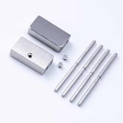 Adaptador de Correa para Reloj de Acero Inoxidable con Acabado Granulado - Image 10