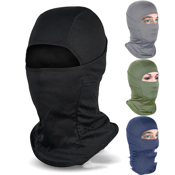 Máscara Táctica Flying Tiger para Motocicleta - Protección Solar Avanzada