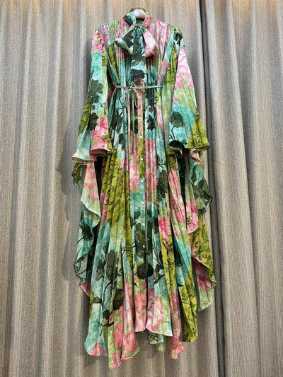Vestido Camisa Convertible de Primavera con Cinturón Reversible - Image 19