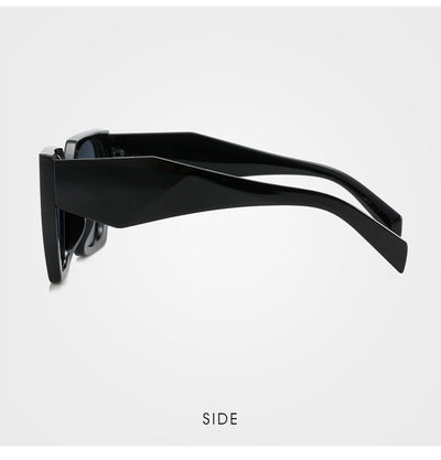 Retro cat-eye sunglasses with a vibrant orange frame, brown temples, and light champagne-colored lenses. - Image 10