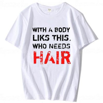 Camiseta Manga Corta Algodón Estampada Letras Inglesas Talla Grande Hombre - Image 11