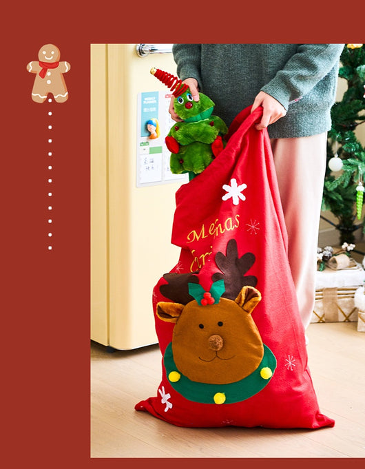 Bolsas de Regalo Navideñas Grandes del Papá Noel para Sorpresas de Nochebuena - Image 14