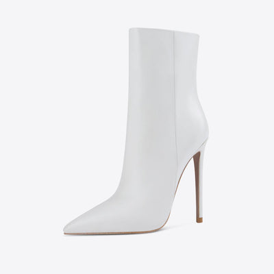 Botines de Tacón Stiletto Punta Afilada Estilo Europeo - Image 13