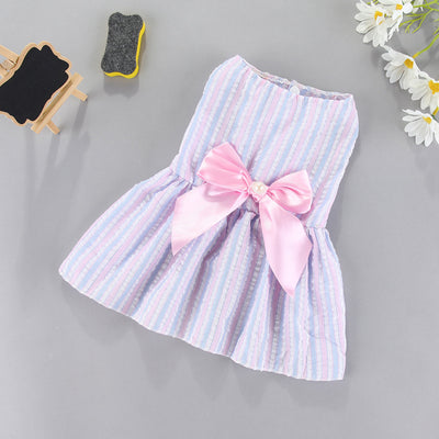 Falda con Moño para Mascotas - Ropa Elegante para Perros Pomerania y Gatos Bichón - Image 9